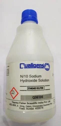 Lab Grade N 10 Sodium Hydroxide Solution 99 Liquid At Rs 344 Bag In Jaipur