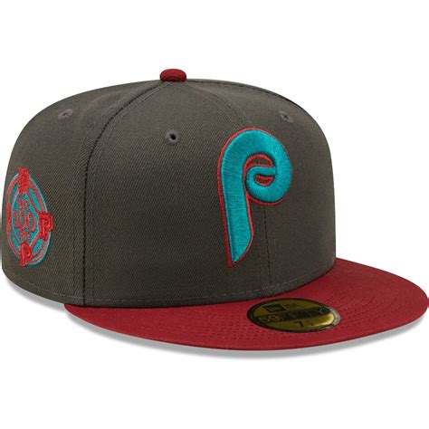 New Era Philadelphia Phillies Graphitecardinal Cooperstown Collection