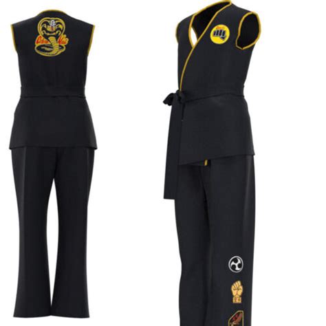 Karate Kid Cobra Kai Japan Taekwondo Uniform Cosplay Karate Suits