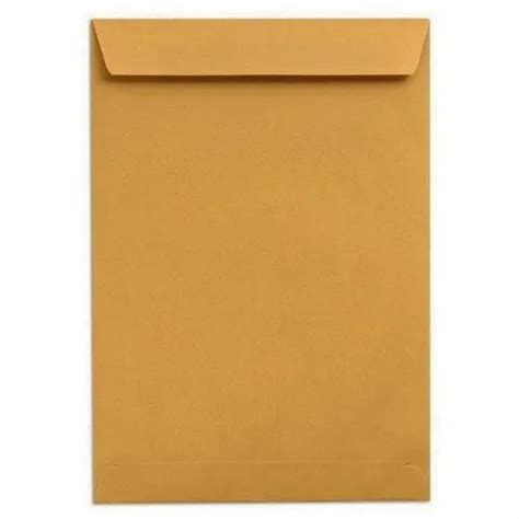 Busybee Brown Paper Kraft Paper Yellow Laminated Envelope At Rs 12