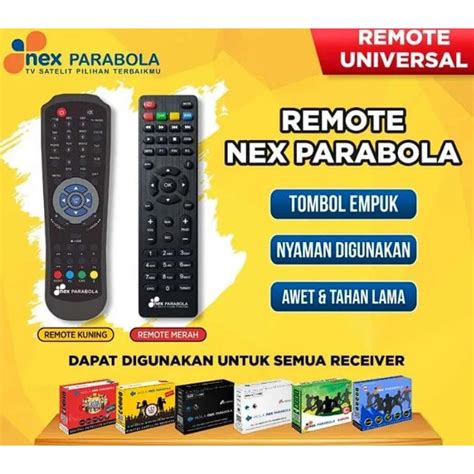 Jual Remote Receiver Nex Parabola Shopee Indonesia