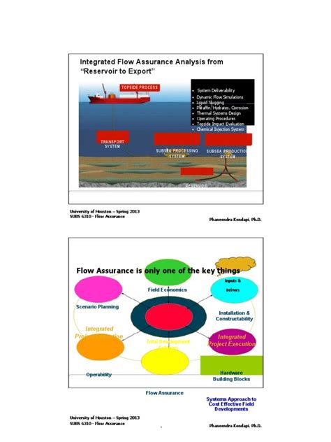 Integrated Flow Assurance Analysis From Reservoir To Export Pdf