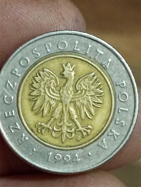 Moneta Destrukt 5 Zloty 1994 Rok Dorohusk Osada OLX Pl