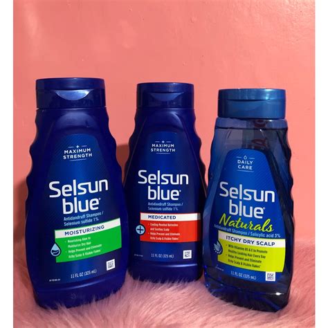 Selsun Blue Anti Dandruff Shampoo 325ml Shopee Philippines