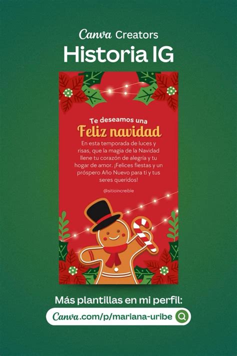 Plantilla Editable En Canva Navidad Video Feliz Navidad Te