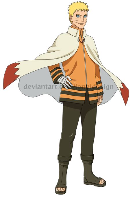 Boruto Naruto Next Generation Naruto 7th Hokage By Iennidesign On