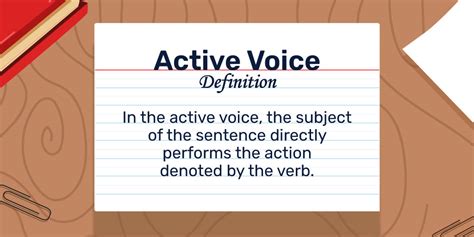 Active Vs Passive Voice Enhancing Your Writing Style