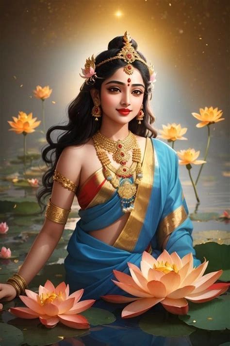 Pin By Kavithamadathil On God In Indian Women Painting Goddess