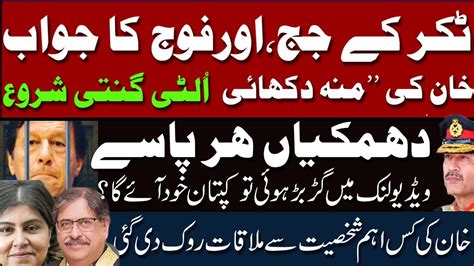 New War Imran Khan Judges Vs Establishment Ikhtilaf E Raye With