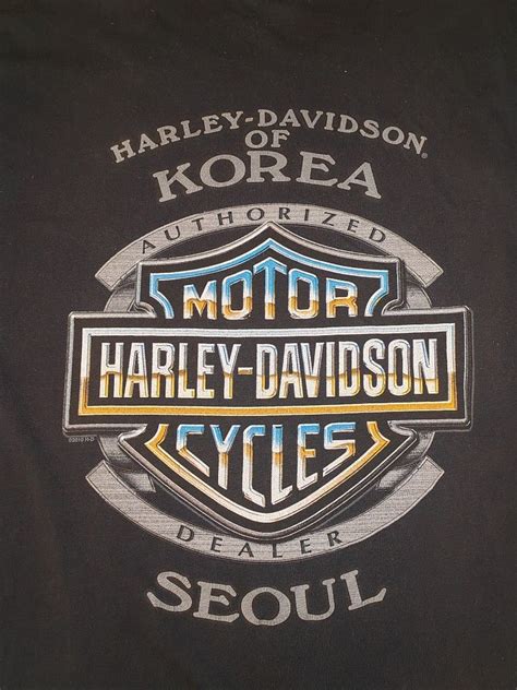 HARLEY DAVIDSON SEOUL SOUTH KOREA Men S Fashion Tops Sets Tshirts