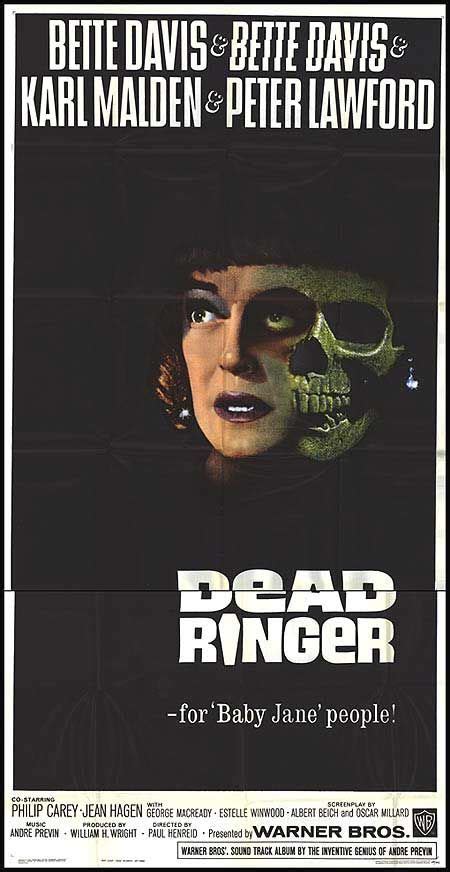 Dead Ringer 1964 Old Movie Posters Dead Ringers