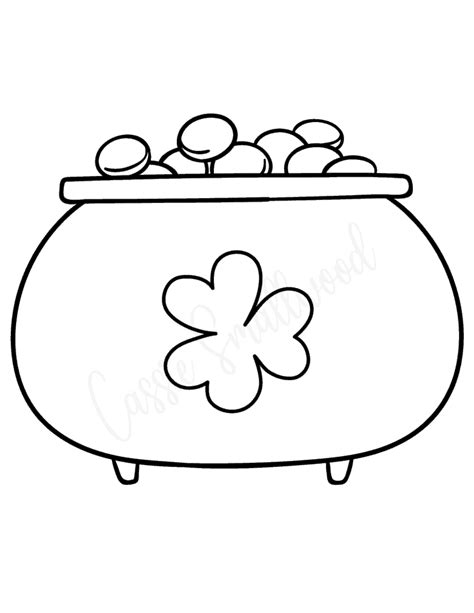 Cute Pot Of Gold Templates Cassie Smallwood