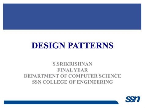 Design Patterns Ppt