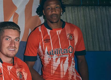 Luton Town 2022 23 Umbro Home Kit Football Shirt Culture Latest