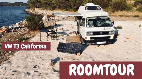 ROOMTOUR Unseres ORIGINALEN VW T3 Westfalia Campers ROLERO YouTube