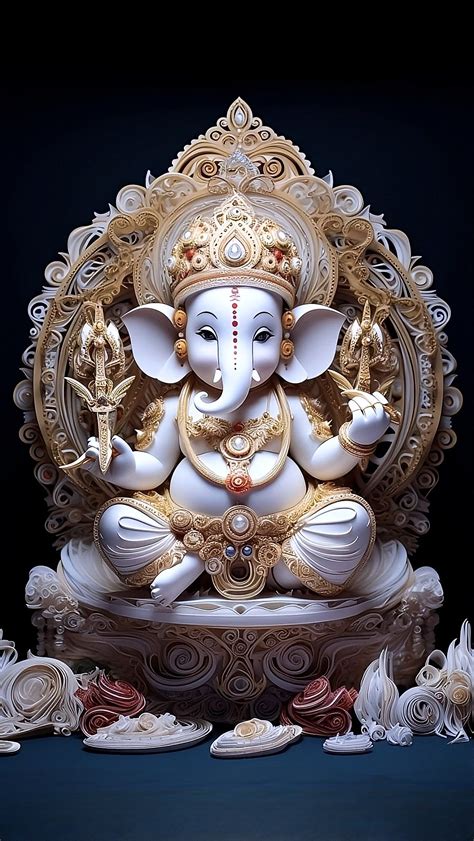 Shree Ganesha Remover Of Obstacles Ganesha Ji Lord Of Wisdom