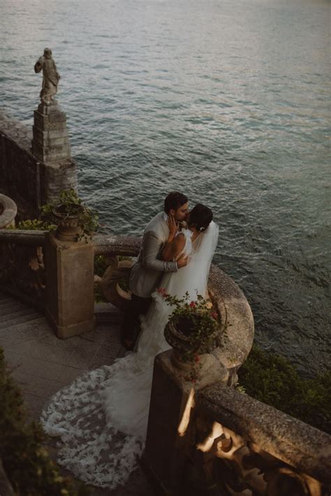 A Romantic Lake Como Wedding And Marchesa For Pronovias Bridal Gown In