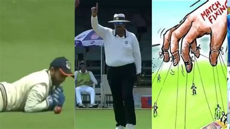 Watch: Match-fixing in CK Nayudu Trophy? Umpire's 'out' decision despite obvious drop shocks ...