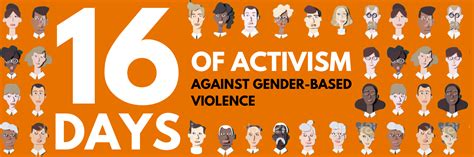 16 Days Of Activism Against Gender Based Violence 2022 Womens Health