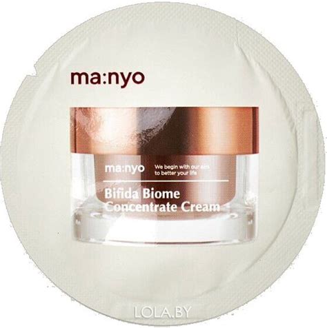 ПРОБНИК Крем Manyo Factory с бифидобактериями Bifida Biome Concentrate ...