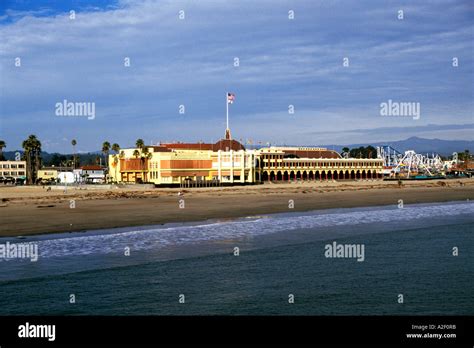 California Santa Cruz Beach Boardwalk Stock Photo Alamy