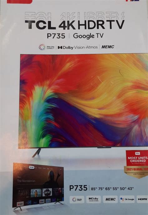Tcl 43P635, TV & Home Appliances, TV & Entertainment, TV on Carousell