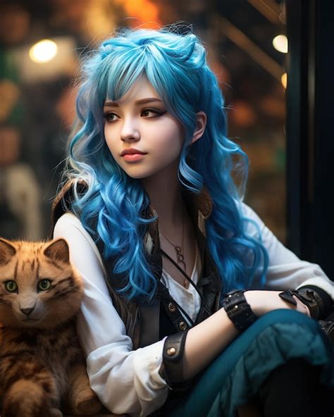 Page 6 | 8,000+ Anime Girl With Blue Hair Pictures