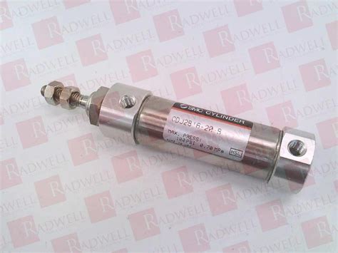 Cdj B B Pneumatic Cylinder By Smc