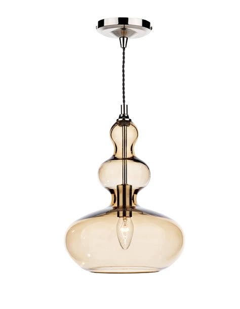 15 Ideas Of Gold Glass Pendant Lights