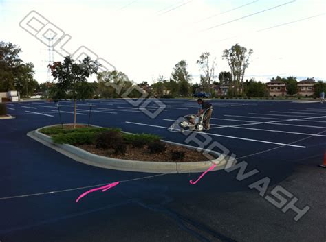 Parking Lot Striping - Denver Pressure Washing