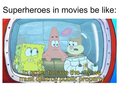 We Did It Patrick We Saved The City 9gag