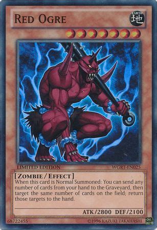 Red Ogre War Of The Giants Reinforcements Yugioh Trollandtoad