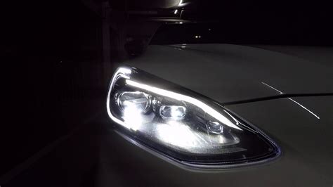 旭日之刃 Ford Focus Mk4 主動轉向大燈 開機自我測試 Adaptive Led Headlamp Startup