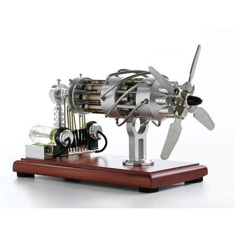 Buy RAVPump Stirling Engine Motor, 16 Cylinders Swash Plate Hot-air