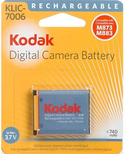 Amazon Kodak Volt Li Ion Rechargeable Digital Camera Battery