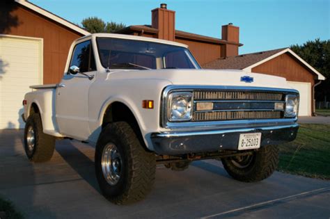 1970 Chevrolet K10 Pickup Base 57l 4x4 C10 Off Road K20 4 Speed Hot