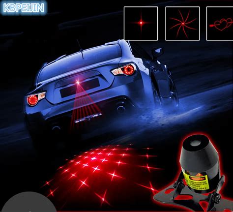 Luz LED antiniebla para coche y motocicleta lámpara trasera