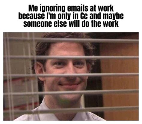 Ignoring Emails At Work Meme By Schizoidman Memedroid