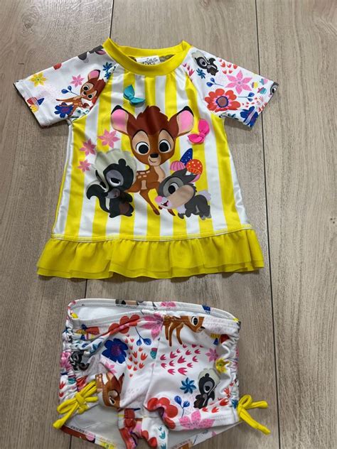 Disney Girls 2pc Swimwear Sz3t Babies And Kids Babies And Kids Fashion On