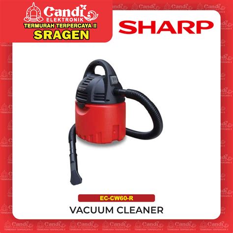 Jual Sharp Vacuum Cleaner Merah Wet And Dry Ec Cw R Shopee Indonesia