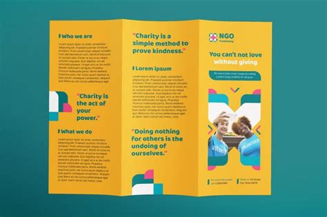 12 Impressive Non Profit Brochure Examples And Tips