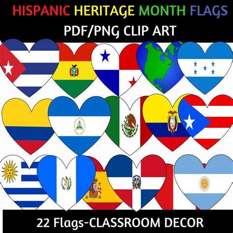 Hispanic Flag Colors