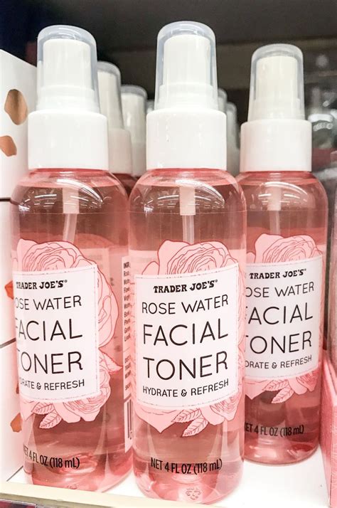 Trader Joes Beauty Rose Water Facial Toner 4 Rose Oil For Skin