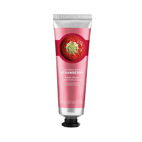 Buy The Body Shop Strawberry Hand Cream 30ml Online At Best Price In