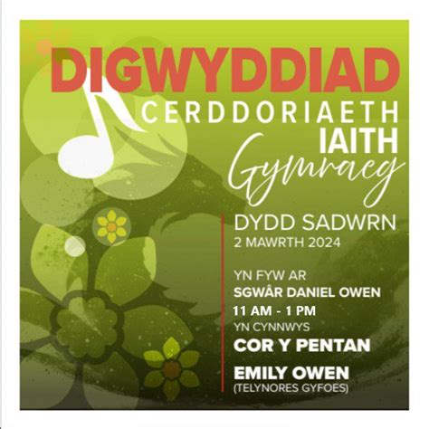 Dathlu Dydd Gŵyl Dewi Y Mentrau Iaith