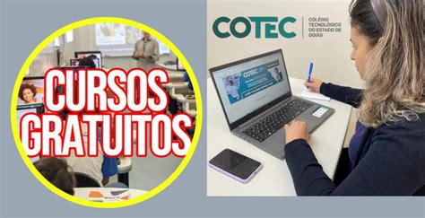 Col Gios Tecnol Gicos Do Estado De Goi S Cotecs Abre Inscri Es Para