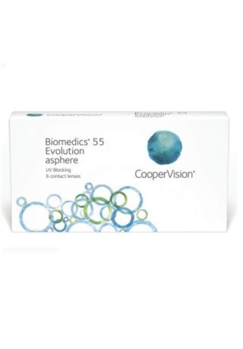 Biomedics 55 6 Lenses Box By Cooper Vision Guru Lens Smart