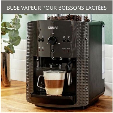 Krups Machine A Caf Broyeur Grain Mousseur De Lait Tasses