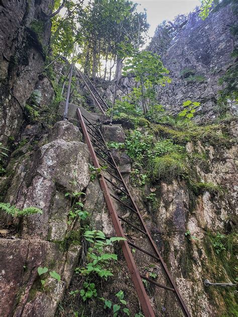 Beech Cliff Ladder Hike At Acadia National Park