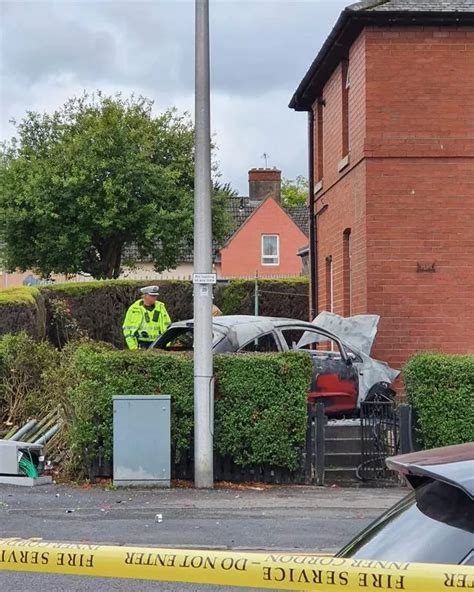 Car Bursts Into Flames After Ploughing Into House In Scots Town As Emergency Crews Race To Scene